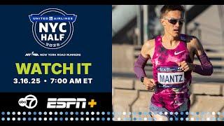 2025 United Airlines NYC Half Pro Race Livestream