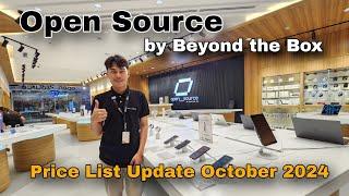 Open Source by Beyond the Box Price List Update October 2024 | iPhone, iPad, MacBook