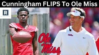 Caleb Cunningham FLIPS To Ole Miss | Ole Miss Football Recruiting News