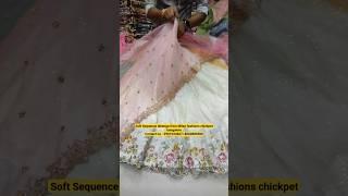 MILAN FASHIONS chickpet bangalore#lehengas #chickpet #sequence #viral #trending #bangalore #fashion