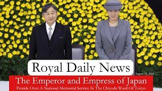 The Emperor And Empress Of Japan Attend A National Memorial Service In Tokyo! Plus, More #RoyalNews