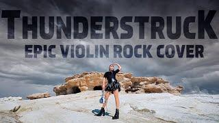 THUNDERSTRUCK 2024 ️AC/DC - Electric Violin Cover Cristina Kiseleff