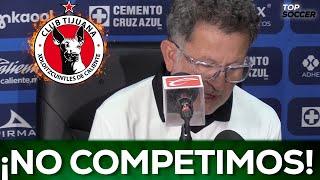 ¡SE DISCULPA APENADO! JUAN CARLOS OSORIO TRAS LA ELIMINACIÓN DE XOLOS A MANOS DE CRUZ AZUL