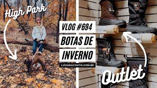 Compramos Botas para Neve no Outlet em Toronto | Vlog com Luciana Couto