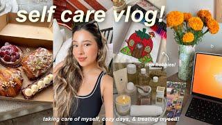 self care days cozy moments, pamper routine, new hobbies, & taking care of myself!