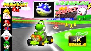 Mario Kart 64 - 100% Longplay (Perfect High Score) [4K]