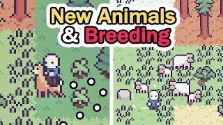 Riding on ALPACAS and breeding animals | Devlog #7