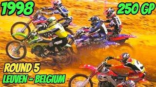 1998 250 MOTOCROSS MXGP from LEUVEN - BELGIUM - ROUND 5