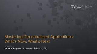 Decentralized Applications: What's Now, What's Next