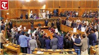 J&K Legislative Assembly Live: 1st Budget Session of Omar Abdullah- Led Govt | Omar Abdullah