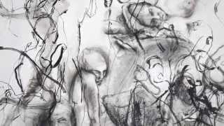 Giant Scroll - 70 ft long figure drawing