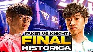 ¡FAKER vs KNIGHT FINAL HISTÓRICA DEL MUNDIAL!  // T1 vs BLG (Worlds 2024)