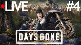 DAYS GONE#4 - Minenhorde & Jefferson Bahntunnel (LIVE - PS4 - Let´s Play - Gameplay - Deutsch)