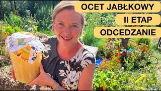 OCET JABŁKOWY - ODCEDZANIE