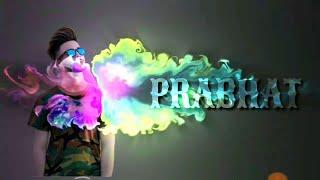 Light smoke effect video | Name art video kaise banaye | Editing | name art video tiktok