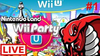 NEW YEAR LIVE STREAM 2025 - Wii Party U and NintendoLand