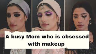 A busy Mom who is obsessed with makeup/ intro