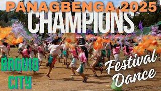 Panagbenga 2025 Champion Festival Dance SLU Saint Louis University Baguio City Burnham Park