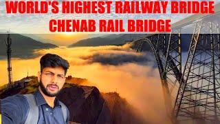 Chenab Bridge | World Tallest Railway Bridge| How to go Chenab Bridge | Chasing195