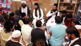 Naat by Shaykh of Eidgah Sharifuk in rue valencians Quievrain Belgium 09.2014