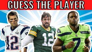 Can You Guess The NFL Player?  NFL Quiz