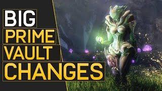 Warframe: Big Prime Vault Changes On The Way