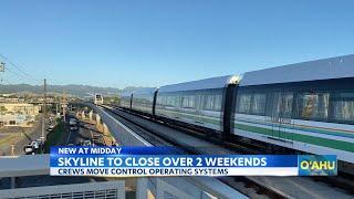 Skyline rail to be closed for a couple of weekends for segment 2 prep