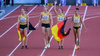 GermanWomen's Team WINS GOLD|Women's 4×100m Relay FINALS |European Athletics Championship 2022 |