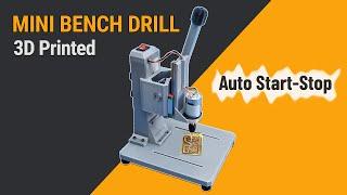 Making Super Stable Bench Drill. 3D DIY Bench Drill
