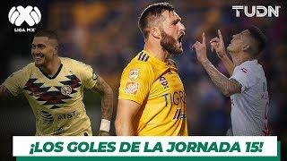 Todos los Goles de la Jornada 15 de la Liga Mx