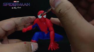 sculpting Spiderman out of styro foam | Sipderman 3 No Way Home | Franzartz