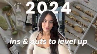 2024 Ins & Outs to LEVEL UP this year | Appearance, Mindset + Lifestyle