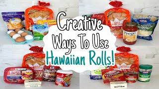 5 AMAZING Ways to Use Hawaiian Rolls | Tasty & EASY Sliders Using Hawaiian Rolls | Julia Pacheco