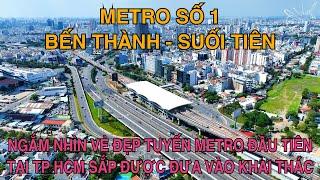 Ngắm Nhìn Vẻ Đẹp Tuyến Metro Đầu Tiên Tại TP Hồ Chí Minh Sắp Được Đưa Vào Khai Thác Thương Mại