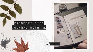 — passport size journal with me | a revival