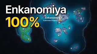 Enkanomiya 100% exploration guide 2024