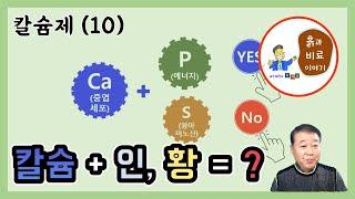 칼슘제(10) - 칼슘과 인산, 칼슘과 황을 혼합해도 될까?