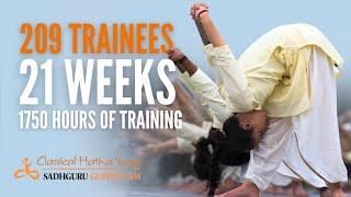 209 Trainees, 1750 Hours of Training, 21 Weeks: Glimpses of Hatha Yoga Teacher Training Program 2024