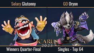 ICARUS 2023 - Oryon (Wolf) vs Glutonny (Wario) - Top 64 Winners Round 2