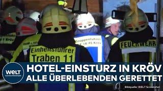 KRÖV: Nach Hotel-Einsturz! Erleichterung am Unglücksort - alle Überlebenden aus Gebäude gerettet