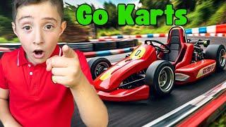 Go-Karting for Kids ️  Sports for Kids  Vehicle for Kids  Race Go Karts!