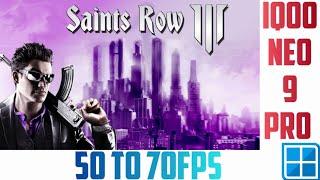 Saints Row: The Third With Settings Winlator CMOD V11 Fix 2 Emulator Iqoo Neo 9 Pro Snapdragon 8Gen2