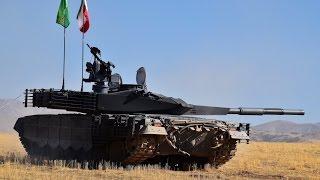 Iran unveiled the advanced "Karar" tank- رونمایی از تانک پیشرفته کرار