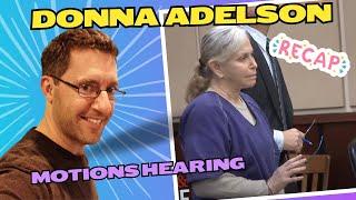 Donna Adelson Hearing Recap 8/30/2024