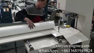 Cheap price semi automatic toilet paper making machine production line