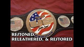 US Spinner Belt Restoned, Releathered, and Restored