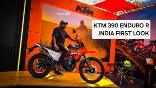 KTM 390 Enduro R India Model Walkaround Review First Look