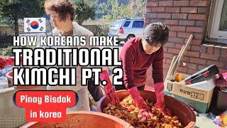 Vlog 164 Ganito gumawa ng Kimchi ang aking Korean family sa Probinsya ng South Korea