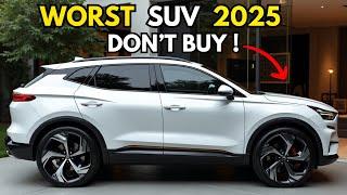 2025's WORST SUVs to AVOID and 3 BEST Ones to BUY!