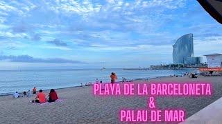 BARCELONA I La Barceloneta I Sant Miquel Beach I Palau De Mar I 4K Walking Tour